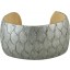 Genuine fish leather bracelet FISHBRAS36 Grey