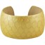 Genuine fish leather bracelet FISHBRAS36 Yellow