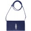 Genuine stingray leather bag FR09 Blue
