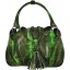 Genuine frog / toad leather bag FROGBAG01 Green