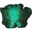 Genuine frog / toad skin FROGSK01 Emerald Green