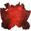 Genuine frog / toad skin FROGSK01 Red