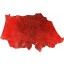 Genuine frog / toad skin FROGSK02 Red