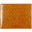 Genuine fish leather wallet FSW003 GL Amber