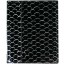Genuine fish leather wallet FW007 GL Black