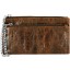 Genuine chicken leather bag HBAG8816 Brown