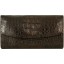 Genuine alligator leather bag HCM073HB Brown