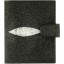 Genuine stingray leather wallet HK100 Black