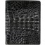 Genuine alligator leather wallet HKCM7T04 Black