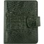 Genuine alligator leather wallet HKCM7-T23 Black