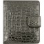 Genuine alligator leather wallet HKCM-B23 Black