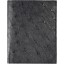 Genuine ostrich leather exclusive wallet HKOS99 Black