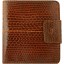 Genuine snake leather wallet HKSN51 Tan