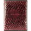 Genuine python leather wallet HKSN Burgundy