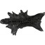 Genuine hen skin HSKIN01 Black