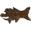 Genuine hen skin HSKIN02 Antique Brown
