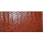 Genuine chicken leather panel HSKPAN02 Antique Reddish Brown