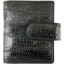 Genuine chicken / hen leather wallet HWAL329 Black