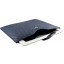 Genuine ostrich leather iPad 2 / iPad 3 sleeve IPAD2-3-SL01OS Midnight Blue
