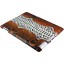 Genuine python leather iPad 2 case IPAD2-PT11 Tan / Natural