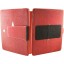 Genuine stingray leather iPad case IPAD-ST37 Fire Red