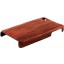 Genuine hen skin iPhone 4 / 4S case IPHONE4-HEN01 Reddish Brown