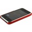 Genuine stingray leather iPhone case IPHONE-CP01 Fire Red