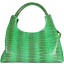 Genuine snake leather bag ISSNB125 Green