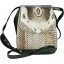 Genuine python snake leather bag ISSNB139PT Natural