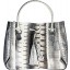 Genuine snake leather bag ISSNB500 Bone