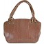 Genuine snake leather bag ISSNB777 Coffee