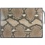 Genuine python snake leather bag ISSNB884PT Natural