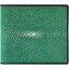 Genuine stingray leather wallet ISW001SA Green