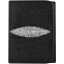 Genuine stingray leather wallet ISW006 Black