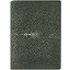 Genuine stingray leather wallet ISW009SA Black