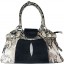 Genuine python and stingray leather bag JSNB024PT-ST Natural / Black