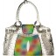 Genuine snake and stingray leather bag JSNB024SN-ST Natural / P030