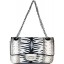 Genuine python snake and stingray leather bag JSNB042PT-ST Natural / Tiger