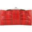 Genuine snake leather bag KTSNB018 Fire Red