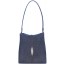Genuine stingray leather bag LDR8 Blue