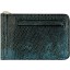Genuine lizard leather money clip LIZMCLIP09 Blue