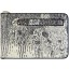 Genuine lizard leather money clip LIZMCLIP09 Natural