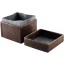 Genuine lizard leather watch / jewelry box LIZWBOX01 Brown