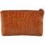 Genuine crocodile leather makeup / cosmetics bag MAKEUPBAG001 Safari