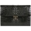 Genuine alligator leather gun bag MCM10 Black