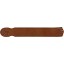 Genuine moose leather bookmark MOOSEBM431B Brown