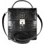 Genuine alligator leather briefcase MZCM15-S Black