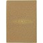 Genuine stingray leather passport holder NB7 Beige