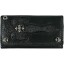 Genuine stingray and calf leather wallet NRSTW002L Black