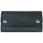 Genuine stingray and calf leather wallet NRSTW003L Black